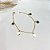 Pulseira Folheada com Pingente Circulo - Imagem 3