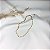 Choker Folheado Piastrine com Detalhes - Imagem 1