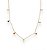 Choker Folheado com Zircônias Coloridas - Imagem 1