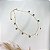 Choker Folheado com 10 Pingente de Circulo - Imagem 1
