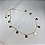 Choker Folheado com 10 Pingente de Circulo - Imagem 2