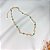 Choker Folheado Color Tons Pastéis - Imagem 1