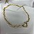 Choker Folheado Fecho Coração - Imagem 2