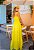 Vestido Longo de Alça Viscolinho Amarelo Ref. L53 - Imagem 2