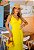 Vestido Longo de Alça Viscolinho Amarelo Ref. L53 - Imagem 3