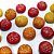 Mini pão de hambúrguer Vegano colorido - Imagem 5