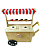 Carrinho de Sorvete de Madeira Fashion Toys - Imagem 2
