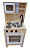 Cozinha Pequena Branca Fashion Toys - Imagem 1