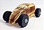 Carro de Madeira Fusca Estilizado Fashion Toys - Imagem 1