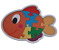 Quebra Cabeça Peixe Fashion Toys - Imagem 1