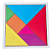 Quebra Cabeça Tangram Fashion Toys - Imagem 1
