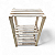 Estante Pinus Fashion Toys - Imagem 1