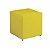 Puff Quadrado Amarelo Fashion Toys - Imagem 2
