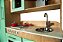 Cozinha Infantil Retrô Verde Água Fashion Toys - Imagem 5