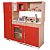 Cozinha Infantil Retrô Vermelha Fashion Toys - Imagem 7