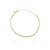 Pulseira Estilo Riviera Com Zircônias Citrine Folheado A Ouro - Imagem 2