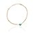 Pulseira Olho Grego Azul Folheada a Ouro - Imagem 1