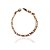 Pulseira Corrente Elo Fígaro Banhado a ouro 4mm - Imagem 2