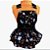 JARDINEIRA HALLOWEEN PRETA/ LARANJA - Imagem 1