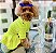 VESTIDO NEON AMARELO - Imagem 1