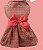 VESTIDO XADREZ LAÇO VERMELHO - Imagem 1