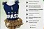 Vestido BRASIL AZUL COM MANGA EM PAETÊ - Imagem 1