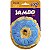 Brinquedo Jambo Mordedor Pelúcia Food Donut Azul - Imagem 1
