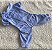 Pijama 4 patas azul poá - Imagem 1
