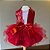 VESTIDO ANELISE VERMELHO - Imagem 1