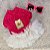 Vestido Delicate Perfume Coral - Imagem 1