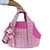 Bolsa Tweed ROSA CHICLETE - Imagem 1