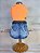 MINI SAIA Jeans neon laranja - Imagem 1