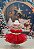 VESTIDO LOVELY DOURADO/VERMELHO - Imagem 1