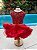 VESTIDO FESTA ARABESCO VERMELHO - Imagem 1