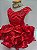 VESTIDO FESTA VERMELHO BABADO - Imagem 2