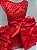 VESTIDO FESTA VERMELHO BABADO - Imagem 3