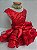 VESTIDO FESTA VERMELHO BABADO - Imagem 6