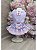 VESTIDO FLOWERS/POÁ LAVANDA - Imagem 1