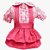 Saia c/ blusa coelha Rosa - Imagem 2