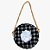Mini Bolsa Tweed Preta - Imagem 1