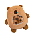 Pelúcia com 3 filhotinhos - Capivara - Imagem 1