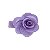 Laço Mini Flor - forrada - Imagem 9