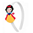 Tiara Acrílico - Coleção Princesas - Imagem 7