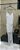 Vestido Luxo Alça Tule Longo Forrado Branco - Imagem 4