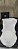 Vestido Luxo Alça Tule Longo Forrado Branco - Imagem 3