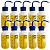 Kit Pissetas Graduada em Polietileno PE 500 ml - 10 unidades - Imagem 1