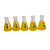 Frasco Erlenmeyer PP com Tampa 125 ml - Nalgon - Imagem 1