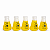 Frasco Erlenmeyer PP 50 ml sem Tampa - Nalgon - Imagem 1