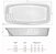 Piscina Fibratec modelo Clasic , Medidas 3,0 m x 7,0 m x 1,4 m  em 12 pagamentos sem juros - Imagem 3