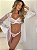 Conjunto Princesa Renda Branco 3 Peças - Imagem 3